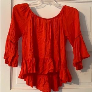Off the shoulder top
